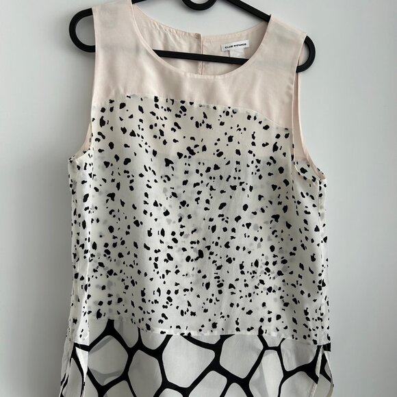 Club Monaco Silk Sleeveless Top Size Small - Picture 1 of 7